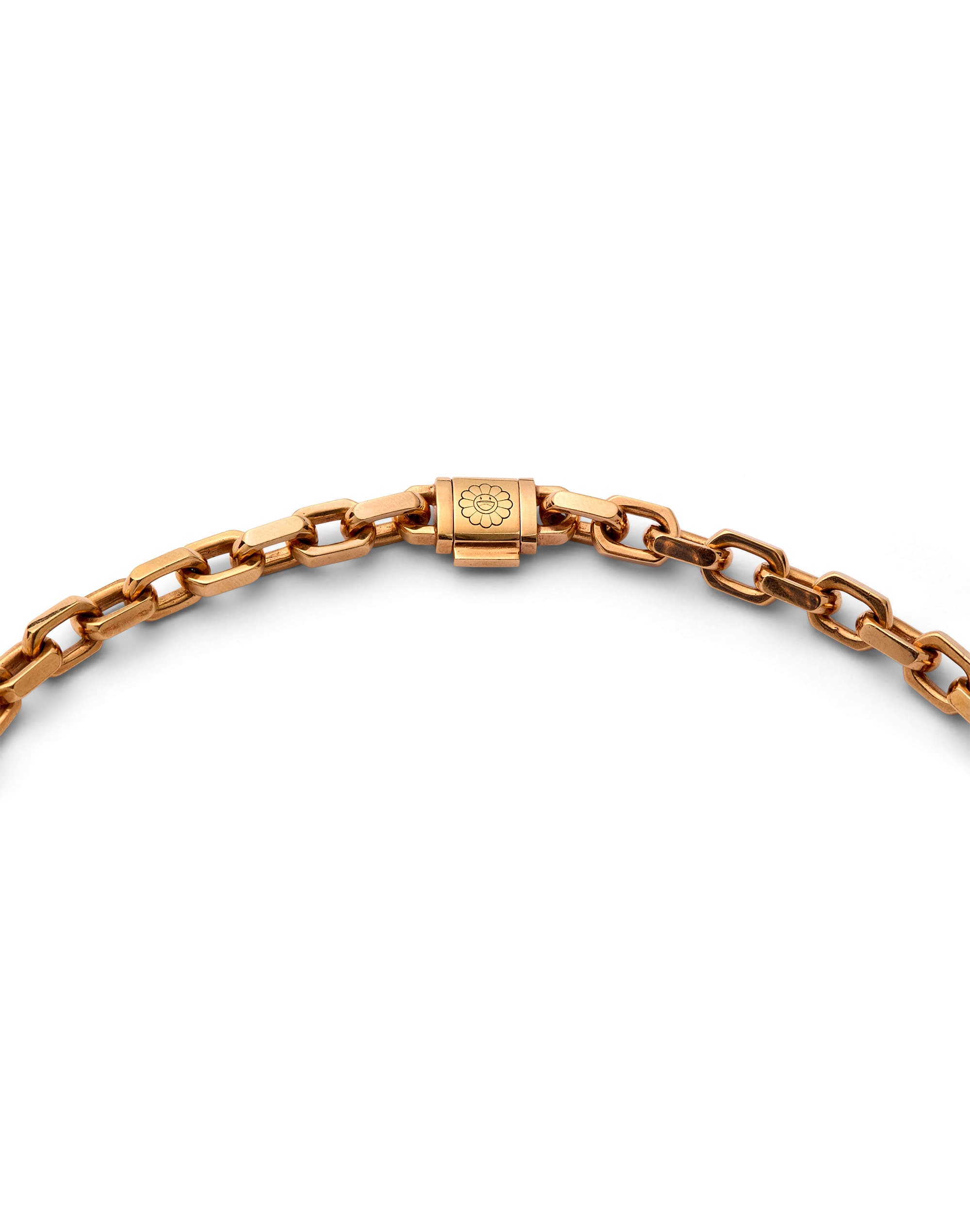 'Rosa' Flower Pendant - image 4 - close up of chain clasp