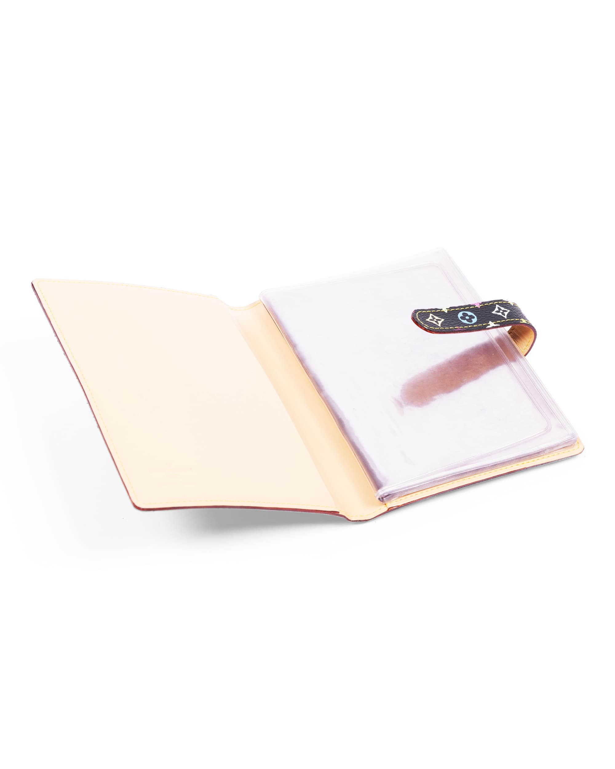 Special Order Black Multicolore Monogram Photo Albums - Open