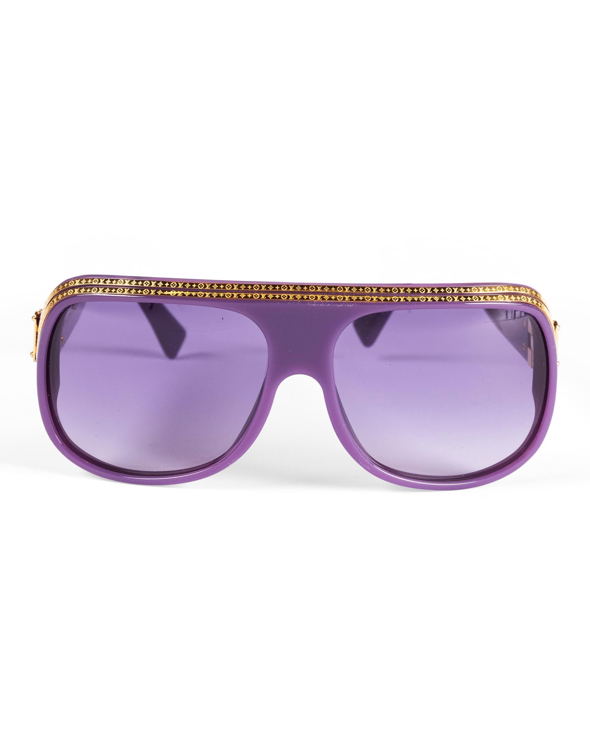 Millionaire Sunglasses - Purple Front