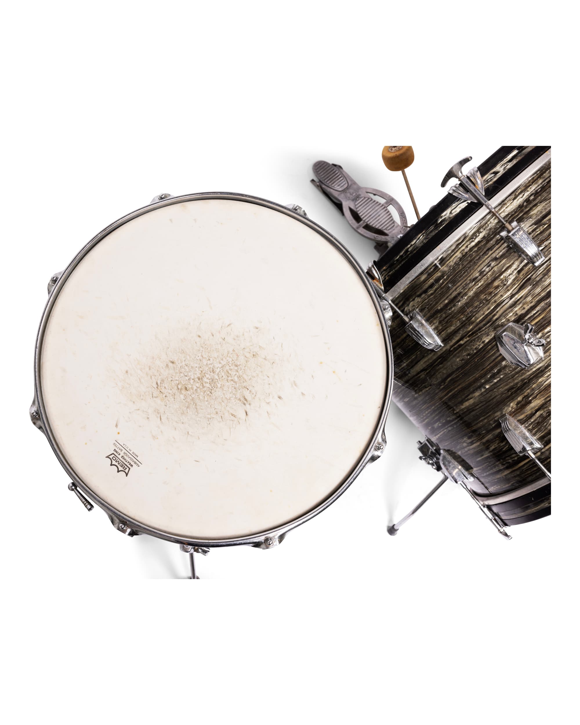 Drum Set in Oyster Black Pearl - Mid Tom Zoom
