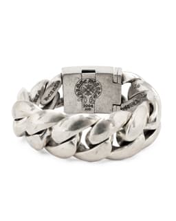Boy Scout Fleur 9 Link XL Silver ID Bracelet - image 2