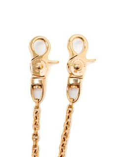 22k Yellow Gold Wallet Chain - image 3 - chain clasp