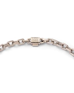 'Verde' Flower Pendant - image 4 - close-up of chain clasp