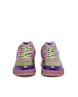 Metallic Road Sta Sneakers - Both Front