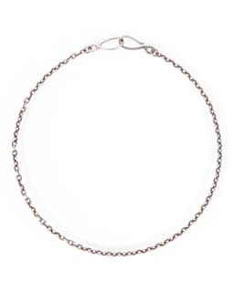 Small Silver Chain - Front