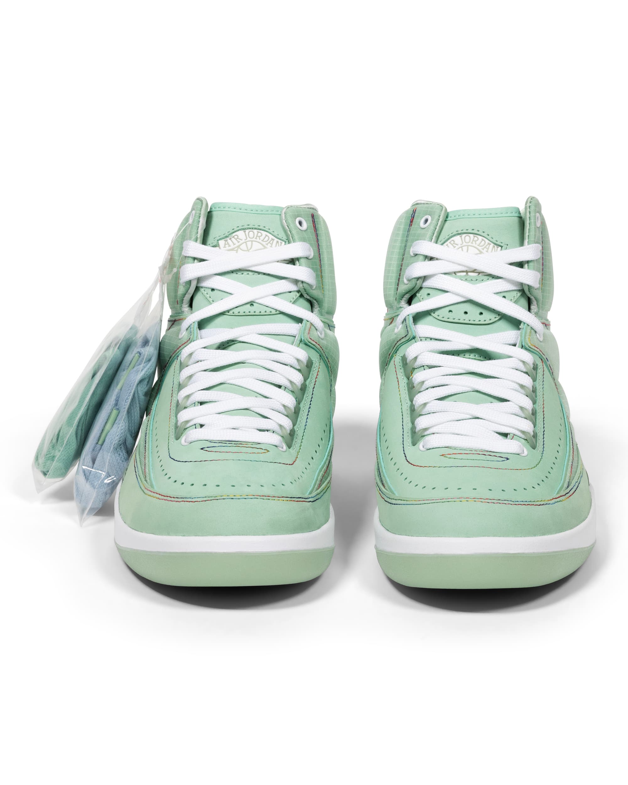 Retro Friends & Family Sample Sneakers - image 2 - front of shoes
