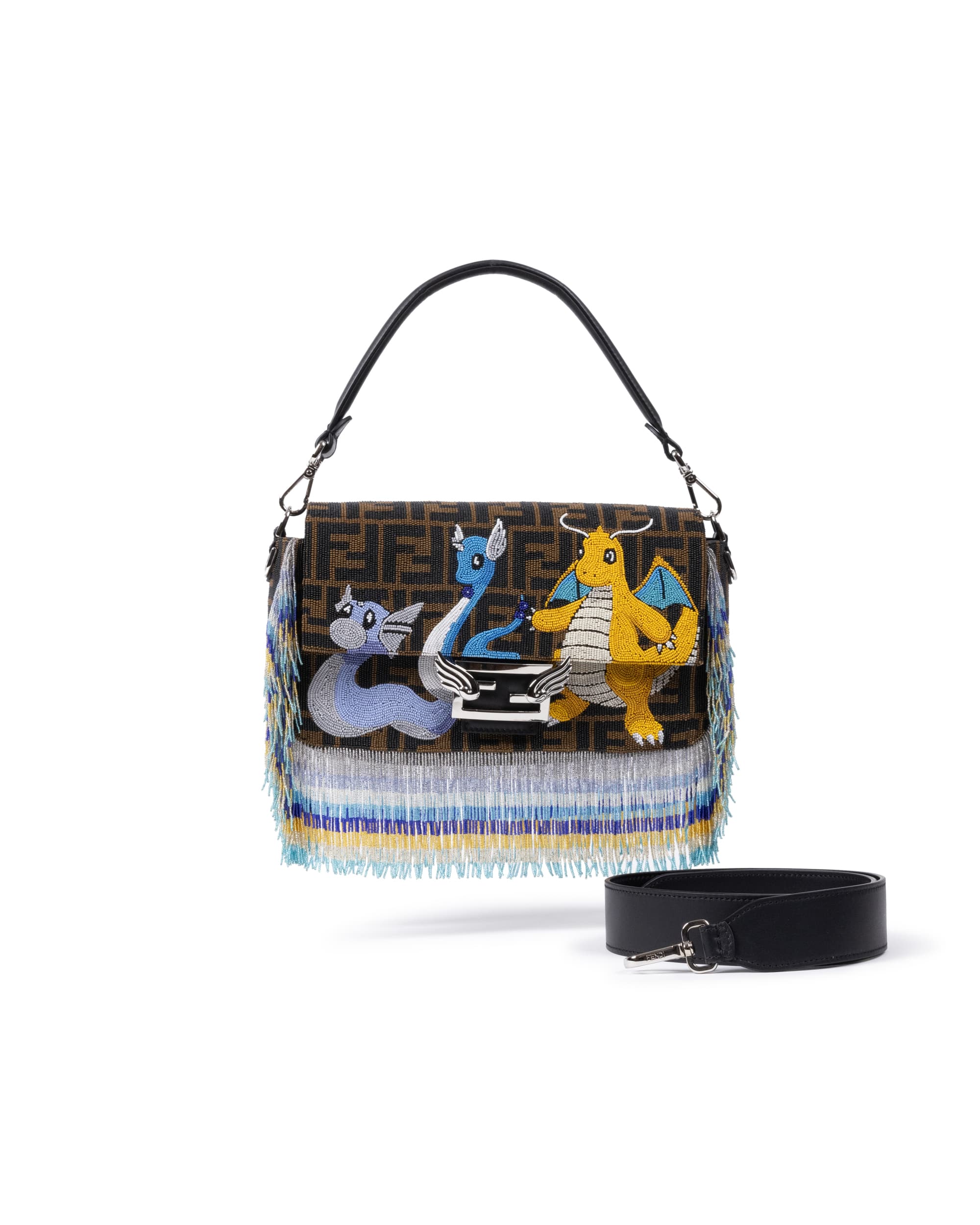 Beaded FF Pokemon Baguette - front of accessory