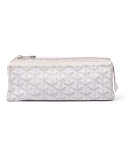 White Goyardine Canvas Set of 3 - Front 1