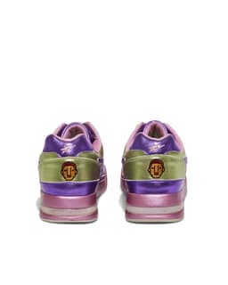 Metallic Road Sta Sneakers - Both Back