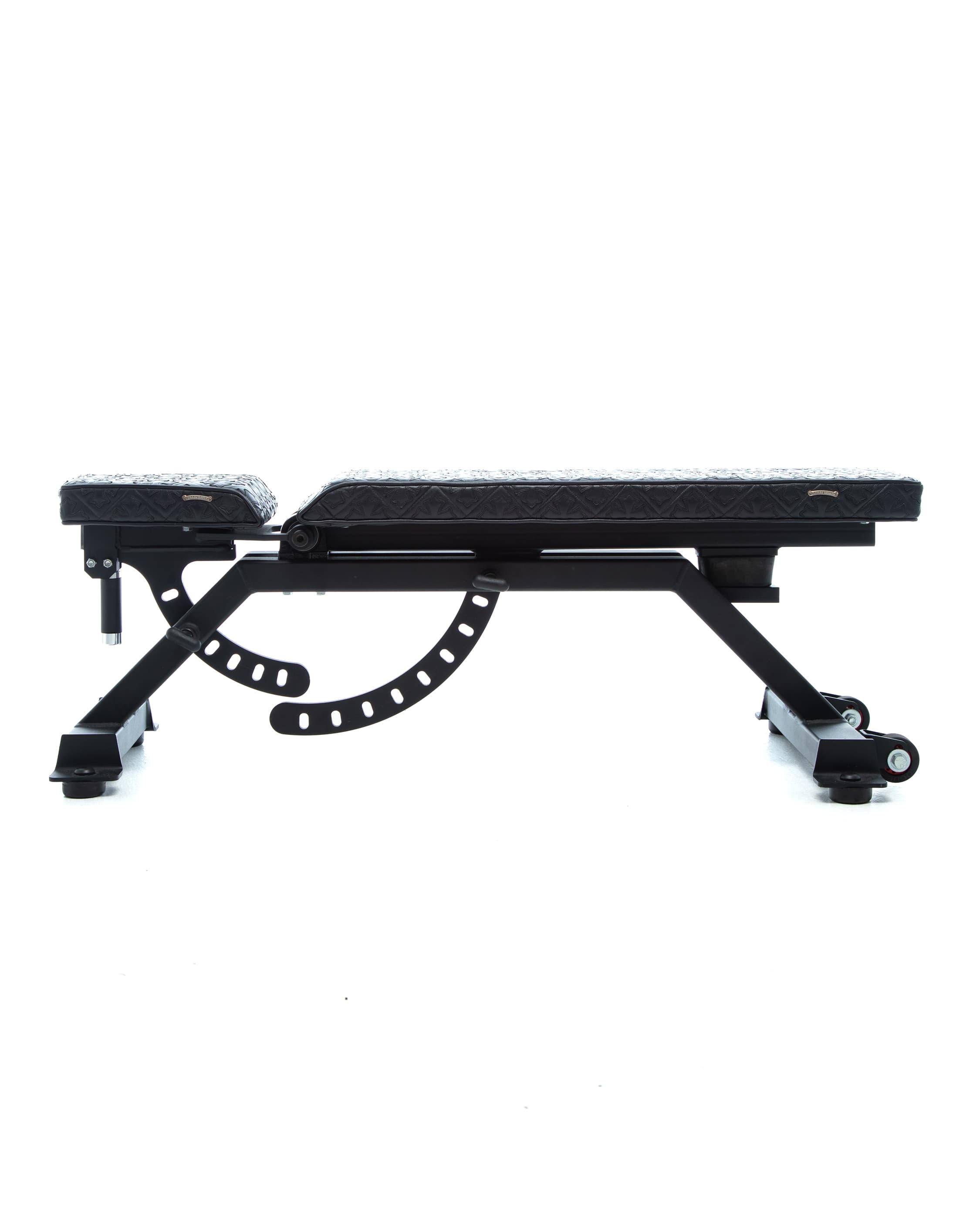 Rogue Fitness Chrome Hearts Plus Custom Leather AB-2 Adjustable Bench - image 4 - side view