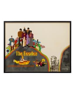 Framed Beatles Poster 'SGT Pepper's Lonely Hearts Club Band' - Front