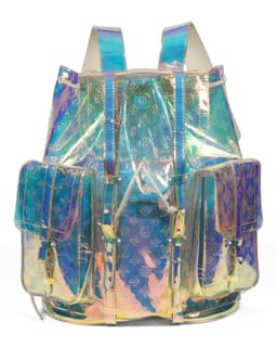 Iridescent Prism Monogram Christopher GM Backpack - image 1 - front of backpack