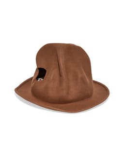 Brown Mountain Hat Customized by Pharrell - Front