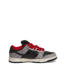 SB Dunk Low Pro "Black Cement" - Left Inner