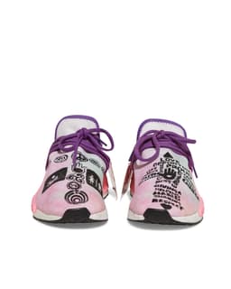 Pink Hand Painted NMD Sample Sneakers - Both Front