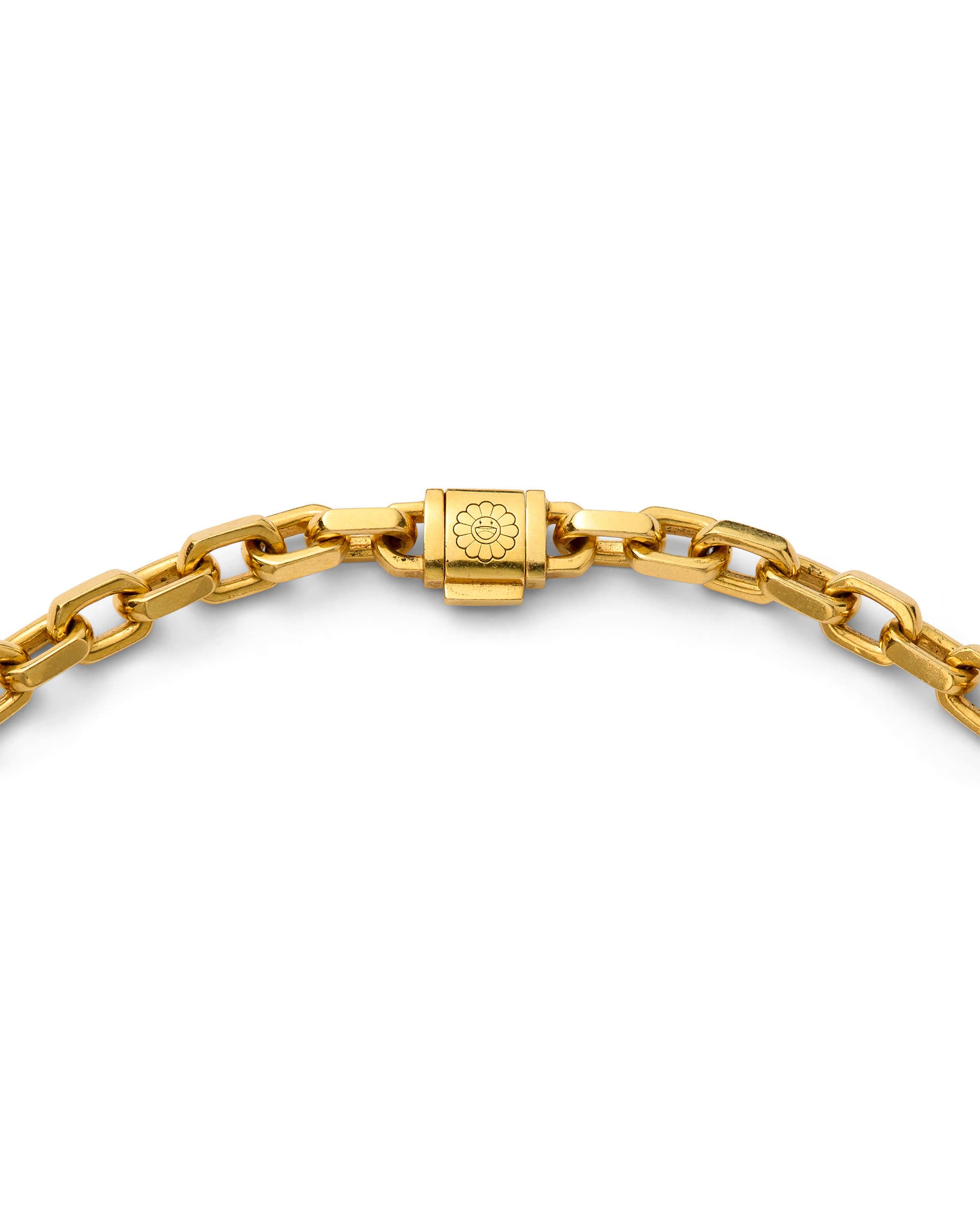 'Amarillo' Flower Pendant - image 4 - close-up of chain clasp