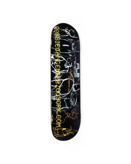 Futura Signed Skateboard Deck - Bottom