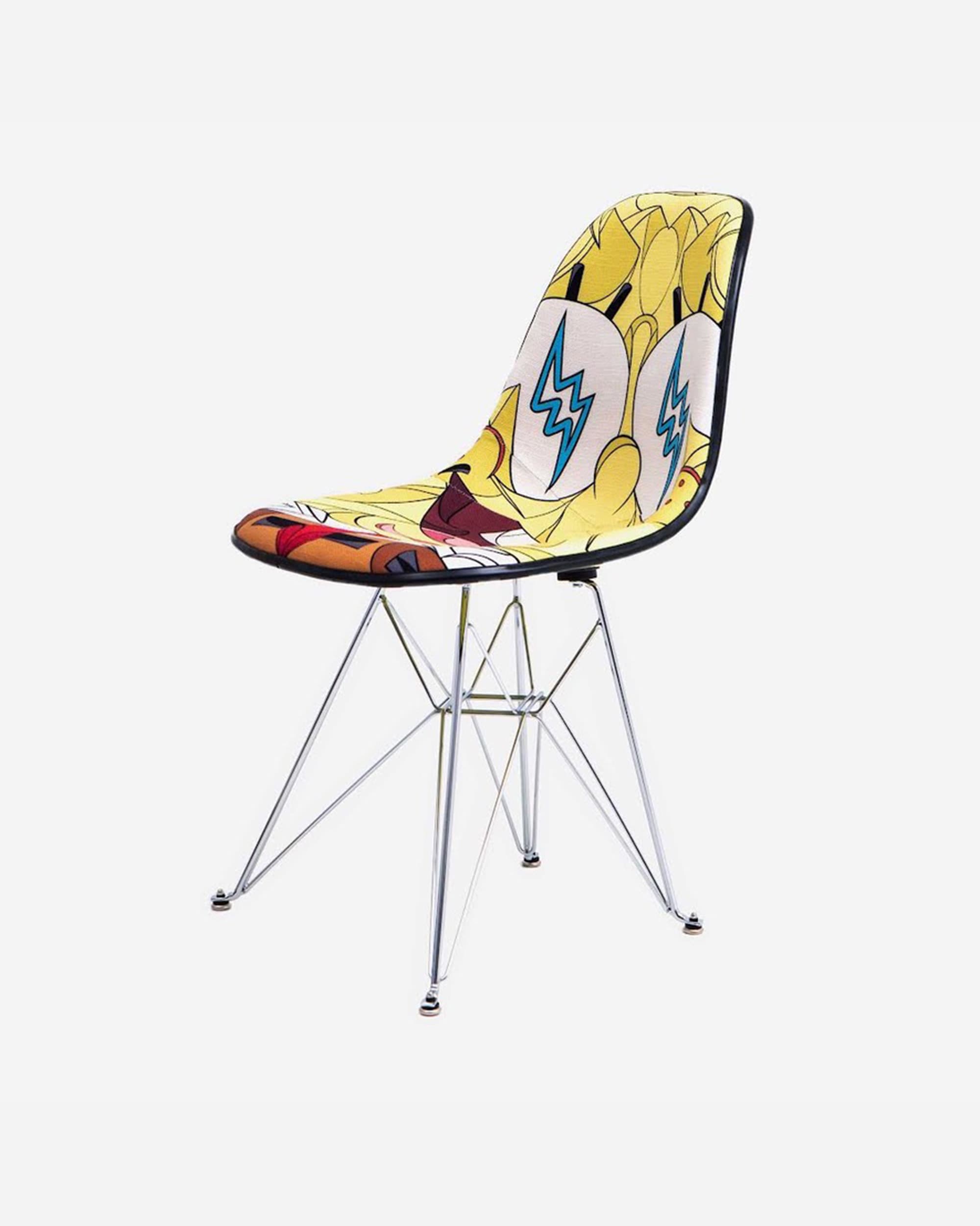 Sponge Bob 20th Anniversary Upholstered Chair - image 1 - side view