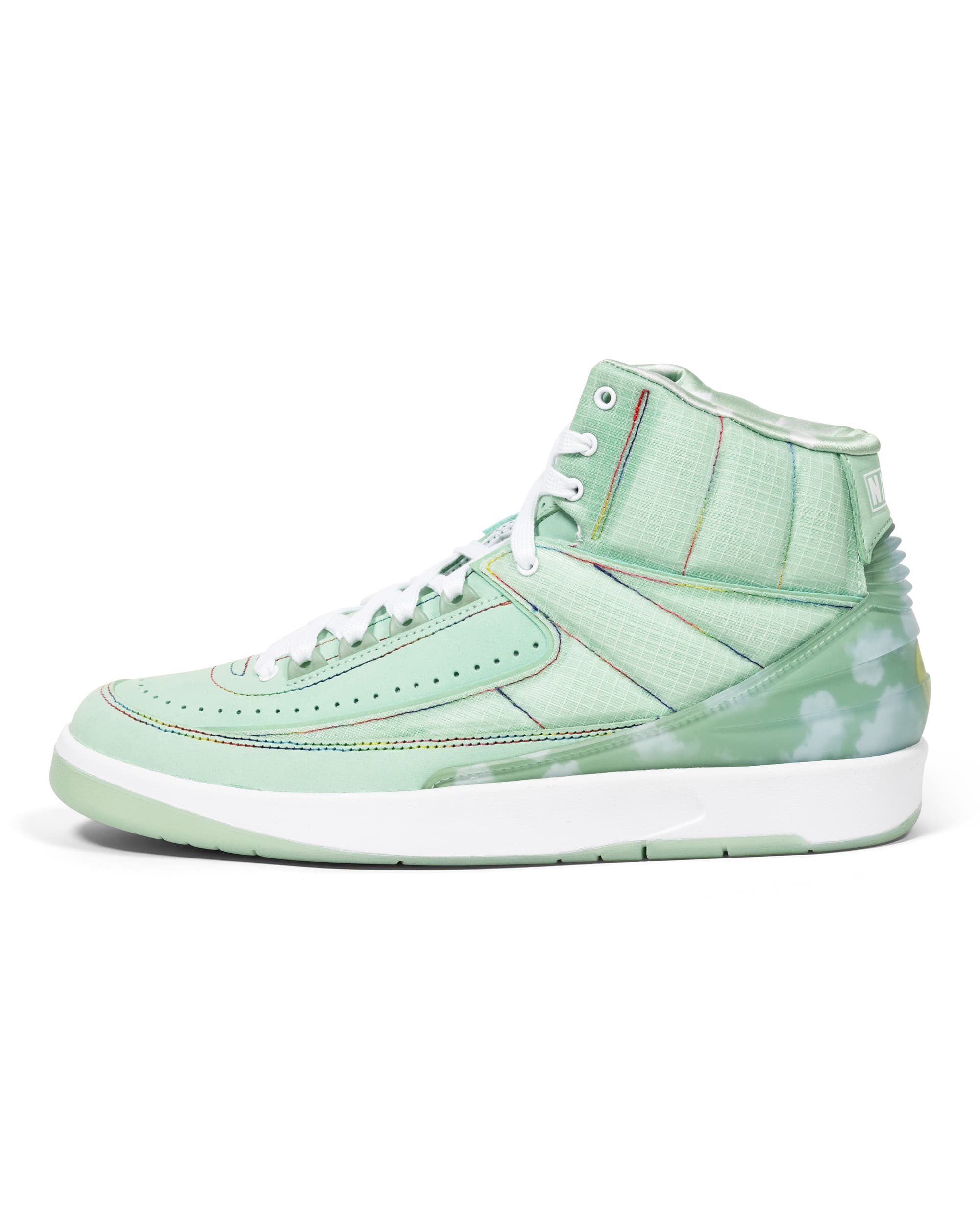 Retro Friends & Family Sample Sneakers - image 1 - side of shoe