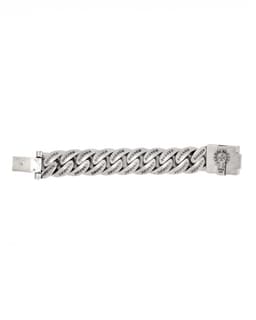 Boy Scout Fleur 9 Link XL Silver ID Bracelet - image 4
