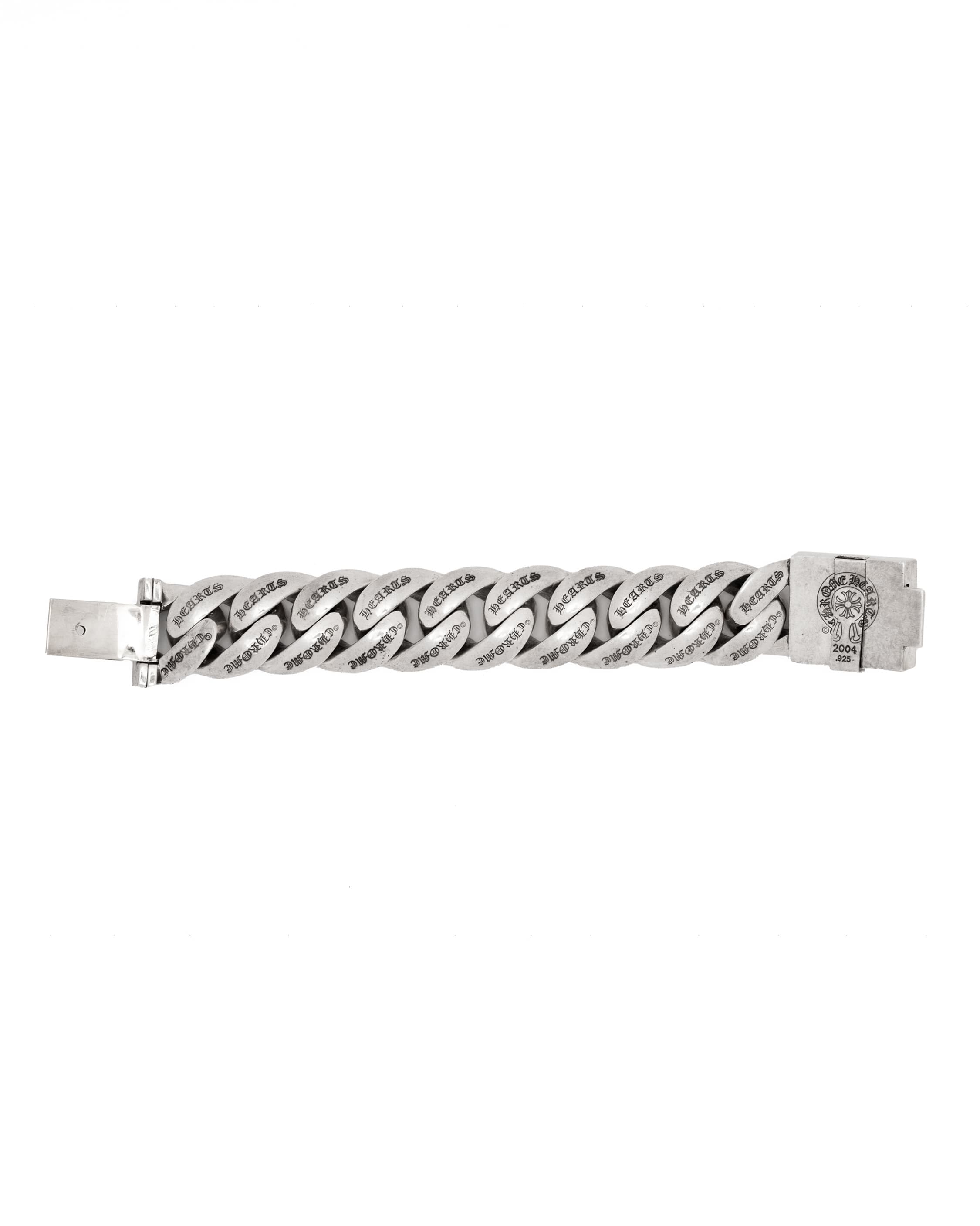 Boy Scout Fleur 9 Link XL Silver ID Bracelet - image 4