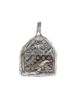 Silver Mirror Keepall Bandoulière 55 - Left