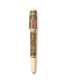 Gold & Gemstone Pen - Back