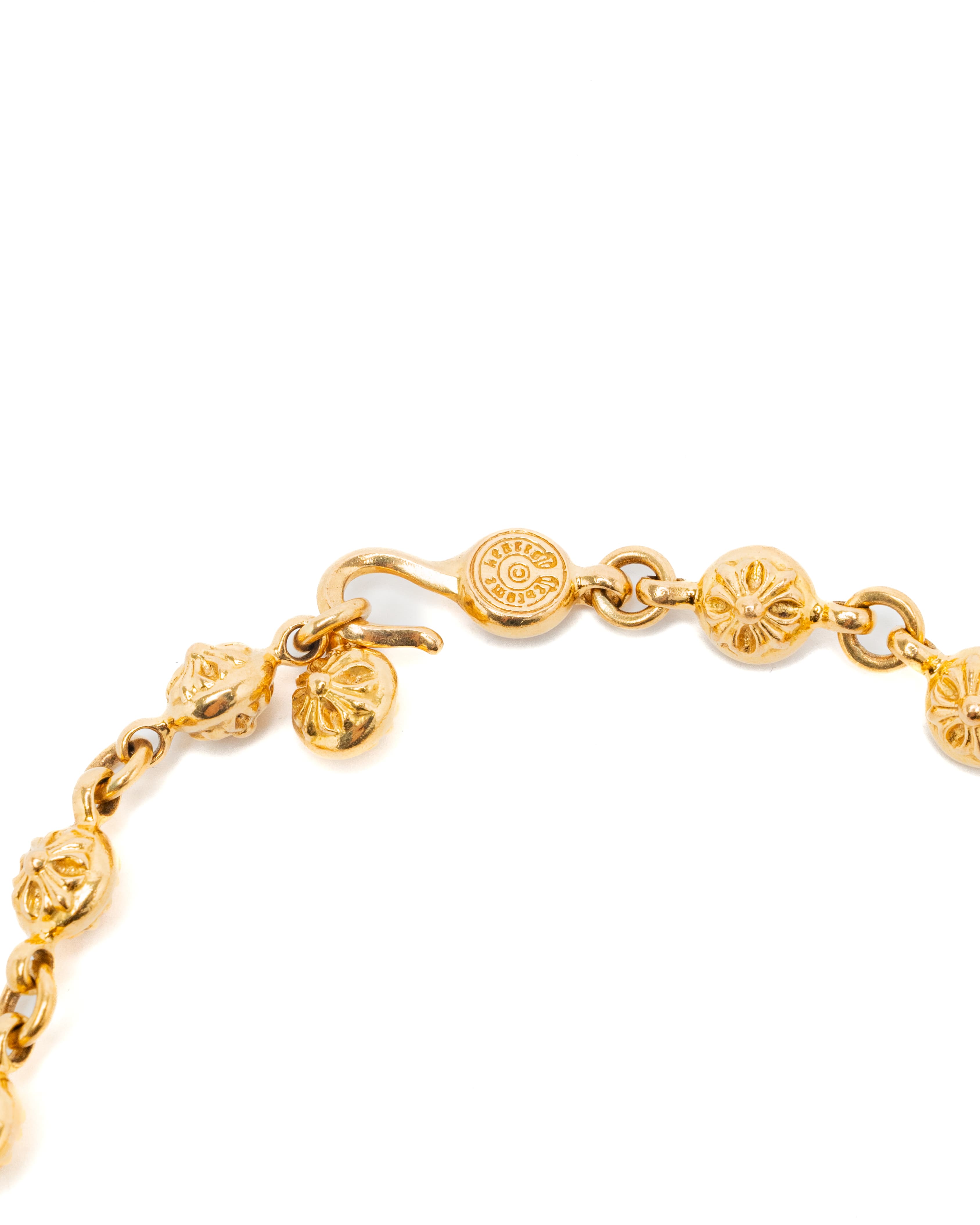 22k Diamond and Yellow Gold Cross Chain Necklace - image 5