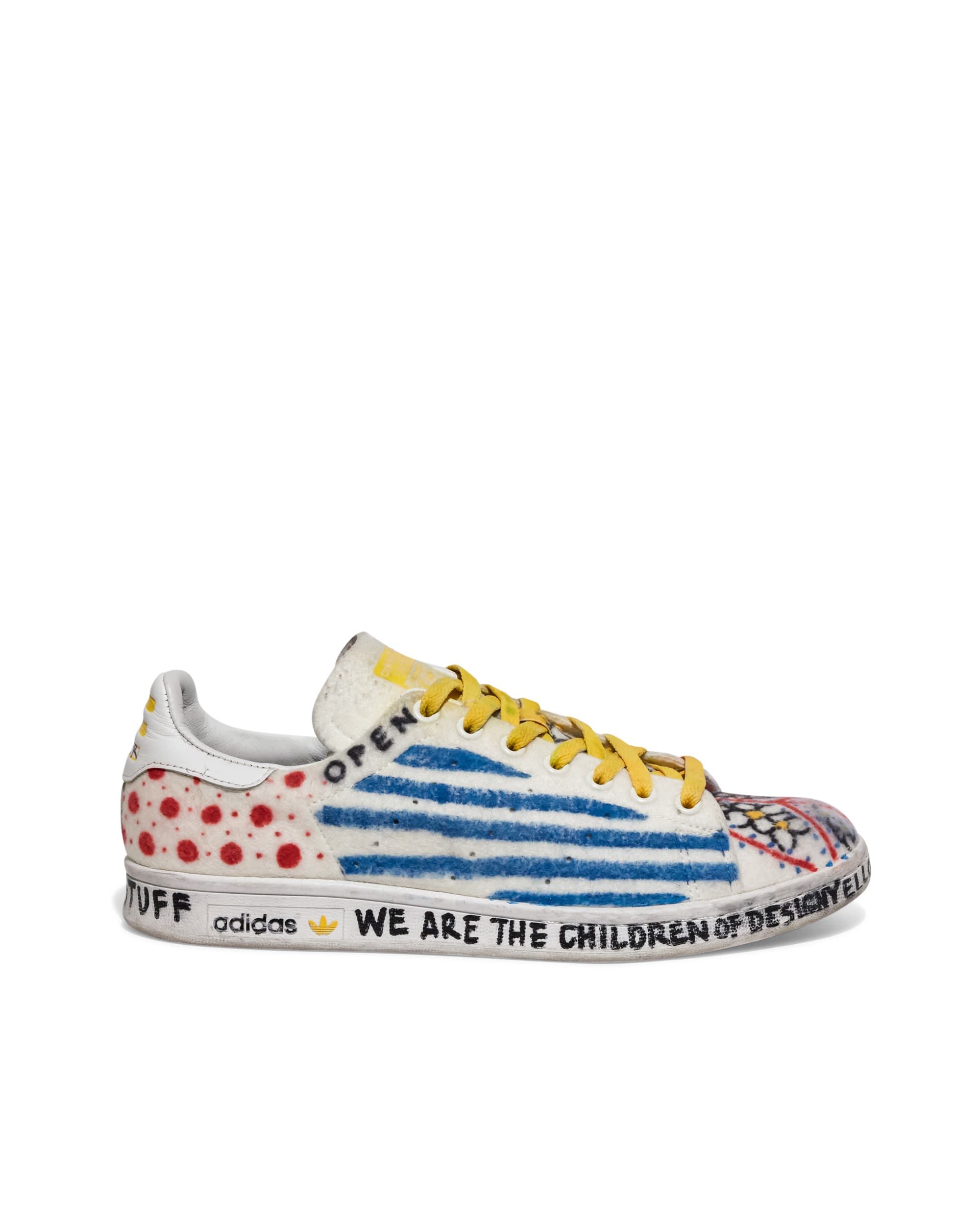 Pharrell Customized Stan Smith Sneakers - Right Outer
