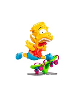 Bart on Skateboard - image 1 - partial side/front of sculpture