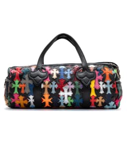 Multicolor Cemetery Cross Patch Duffle Bag - image 1