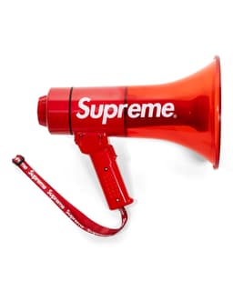 Megaphone - image 1 - bird's-eye view showing the Supreme logo across the side