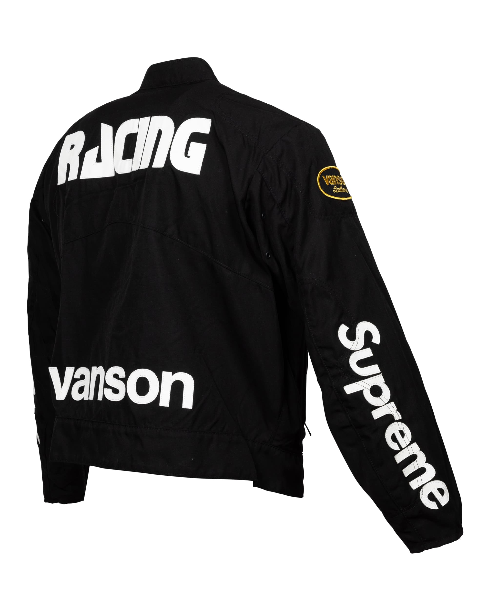 Racing Jacket - image 3 - partial side view of the back and right sleeve of the garment