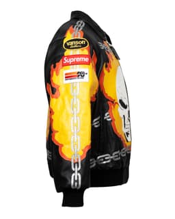 Leather Ghost Ride Jacket - image 4 - side view of right sleeve