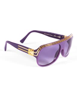 Millionaire Sunglasses - Purple Right Angle