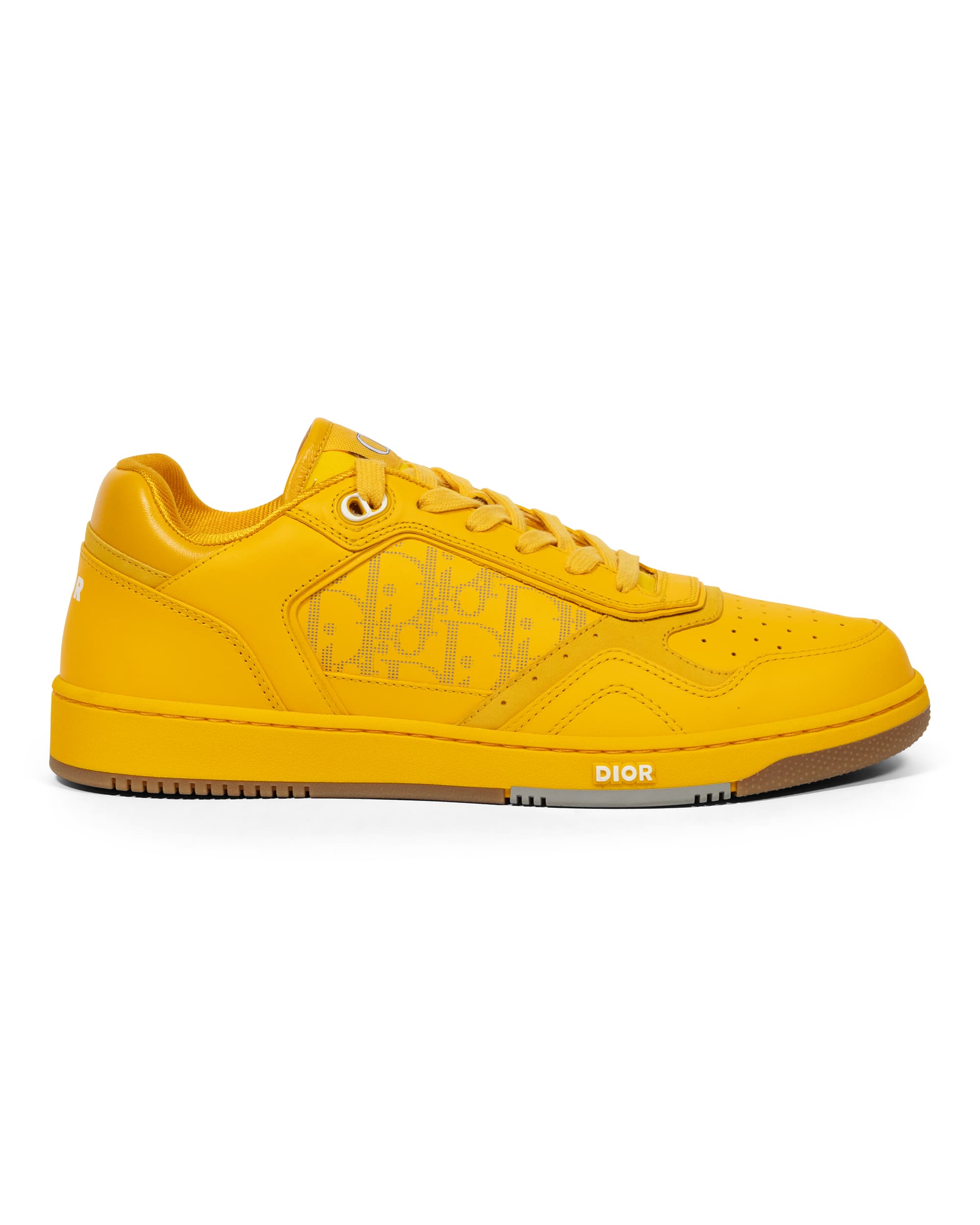 B27 Low Oblique World Tour Yellow Sneakers - image 4 - side view of sneaker