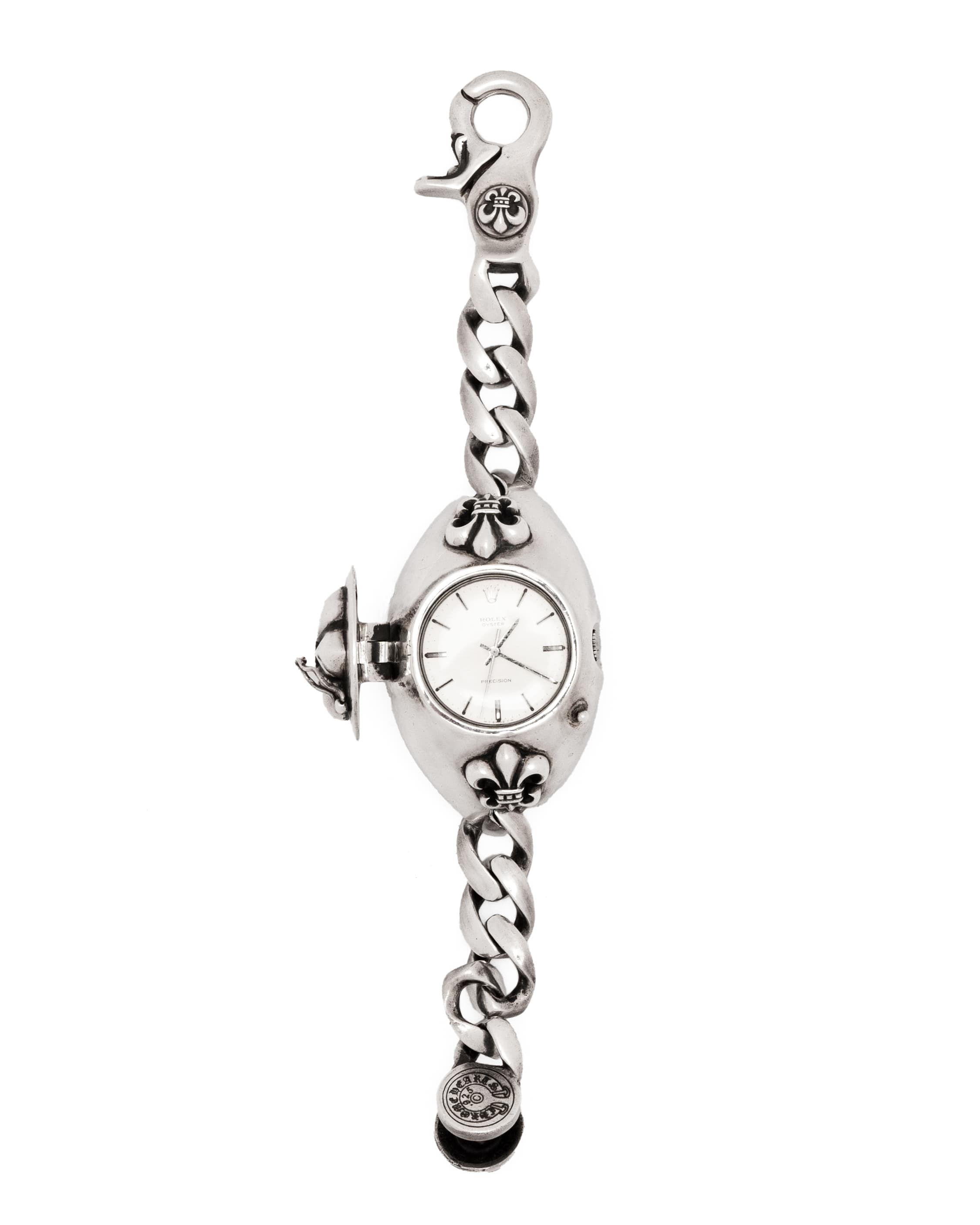 Rolex Manual Winding Boy Scout Fleur Silver Watch - image 1
