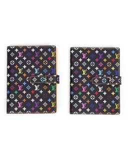 Special Order Black Multicolore Monogram Photo Albums - Front