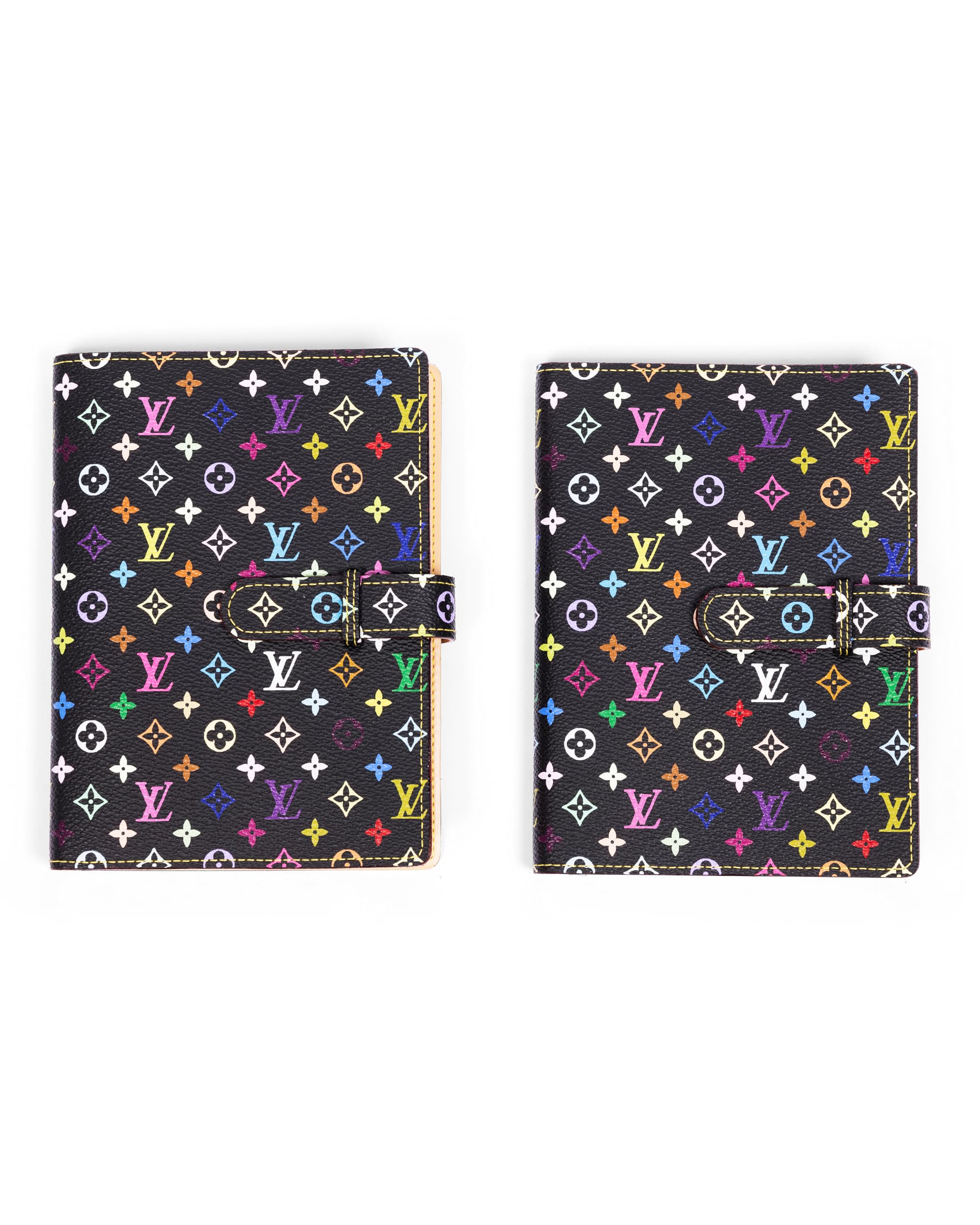 Special Order Black Multicolore Monogram Photo Albums - Front