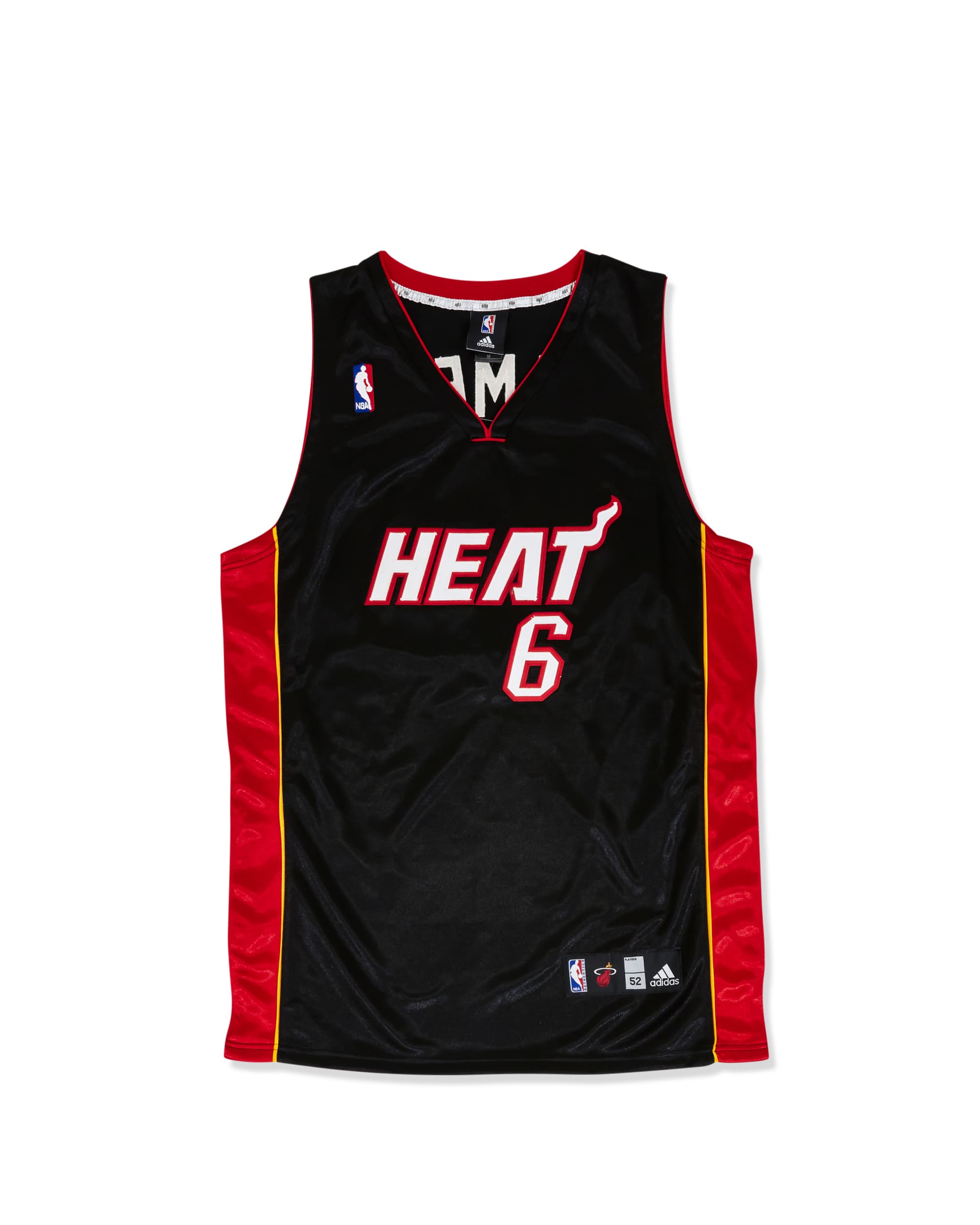 Lebron James Signed Miami Heat Jersey - Front