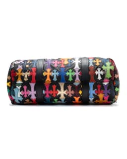 Multicolor Cemetery Cross Patch Duffle Bag - image 4 - exterior base