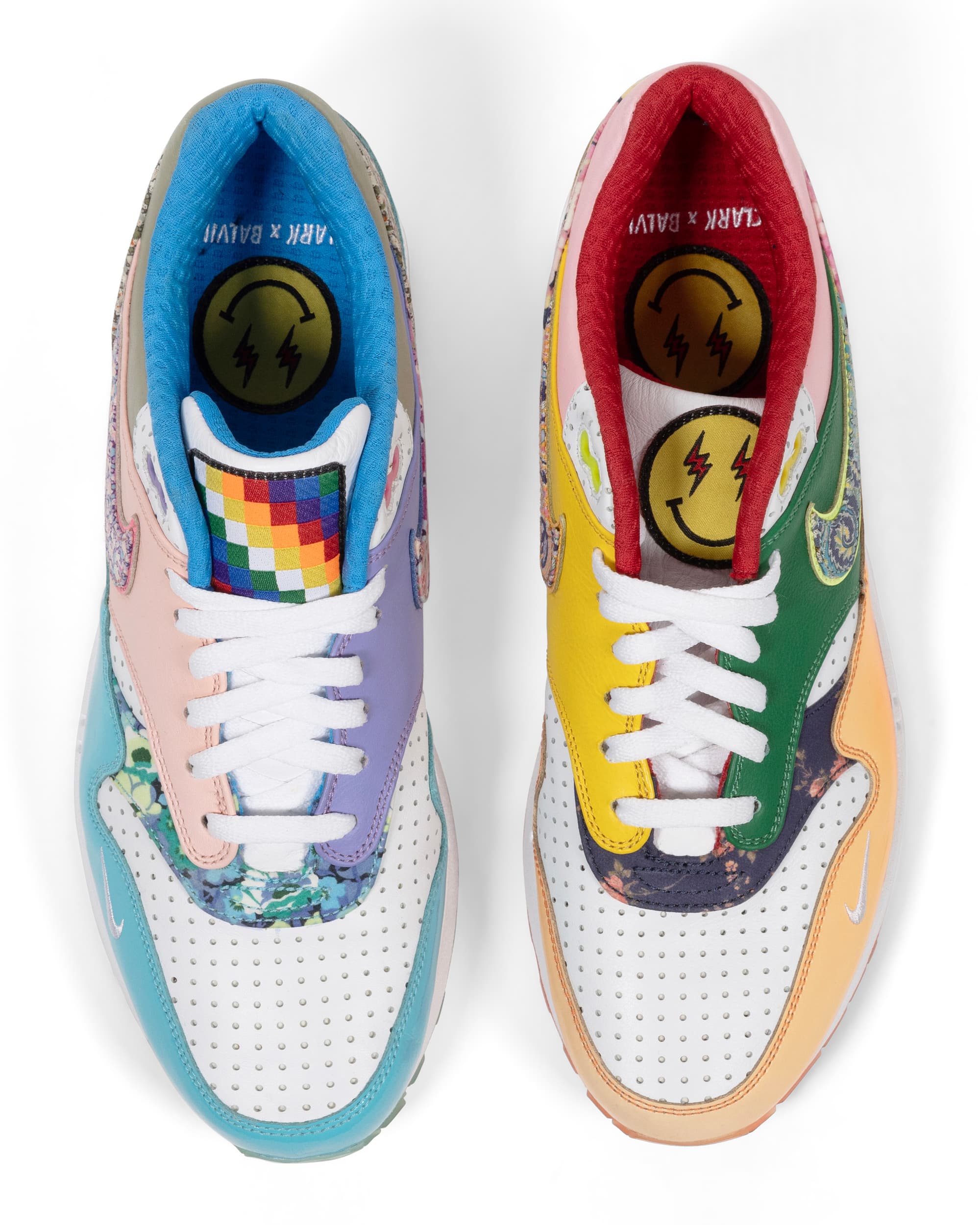 J Balvin Customized Air Max 1 - image 7 - bird's-eye view of sneakers
