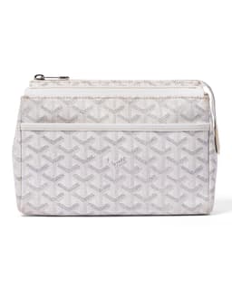 White Goyardine Canvas Set of 3 - Front 3