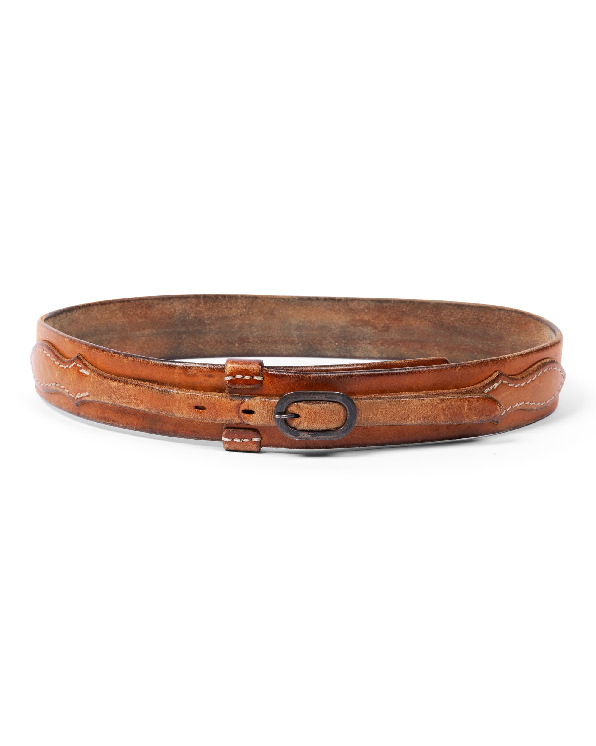 Brass Buckle Belt - Front