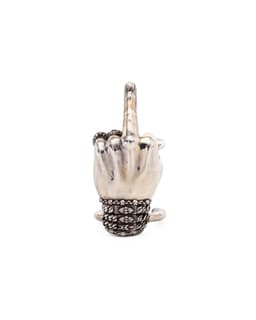 Silver FU Money Clip - image 1