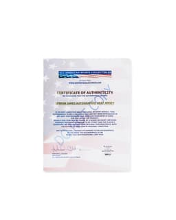Lebron James Signed Miami Heat Jersey - Certificate of Authenticity