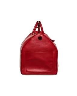 louis-vuitton-red-epi-leather-keepall-bandouli-re-55 - Left