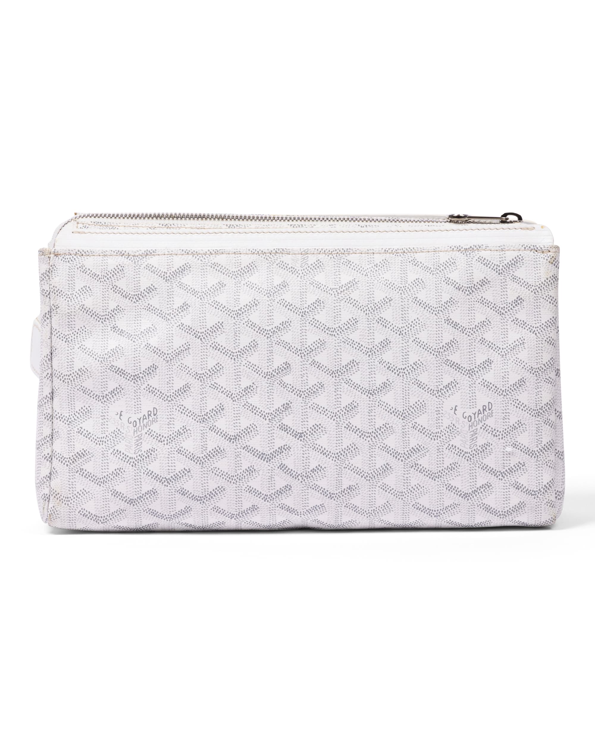 White Goyardine Canvas Set of 3 - Back 2