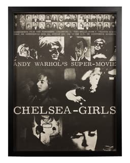 Andy Warhol Chelsea-Girls Framed Poster - Front
