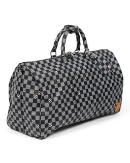 Distorted Damier Keepall Bandoulière 50 - image 2 - side of the bag